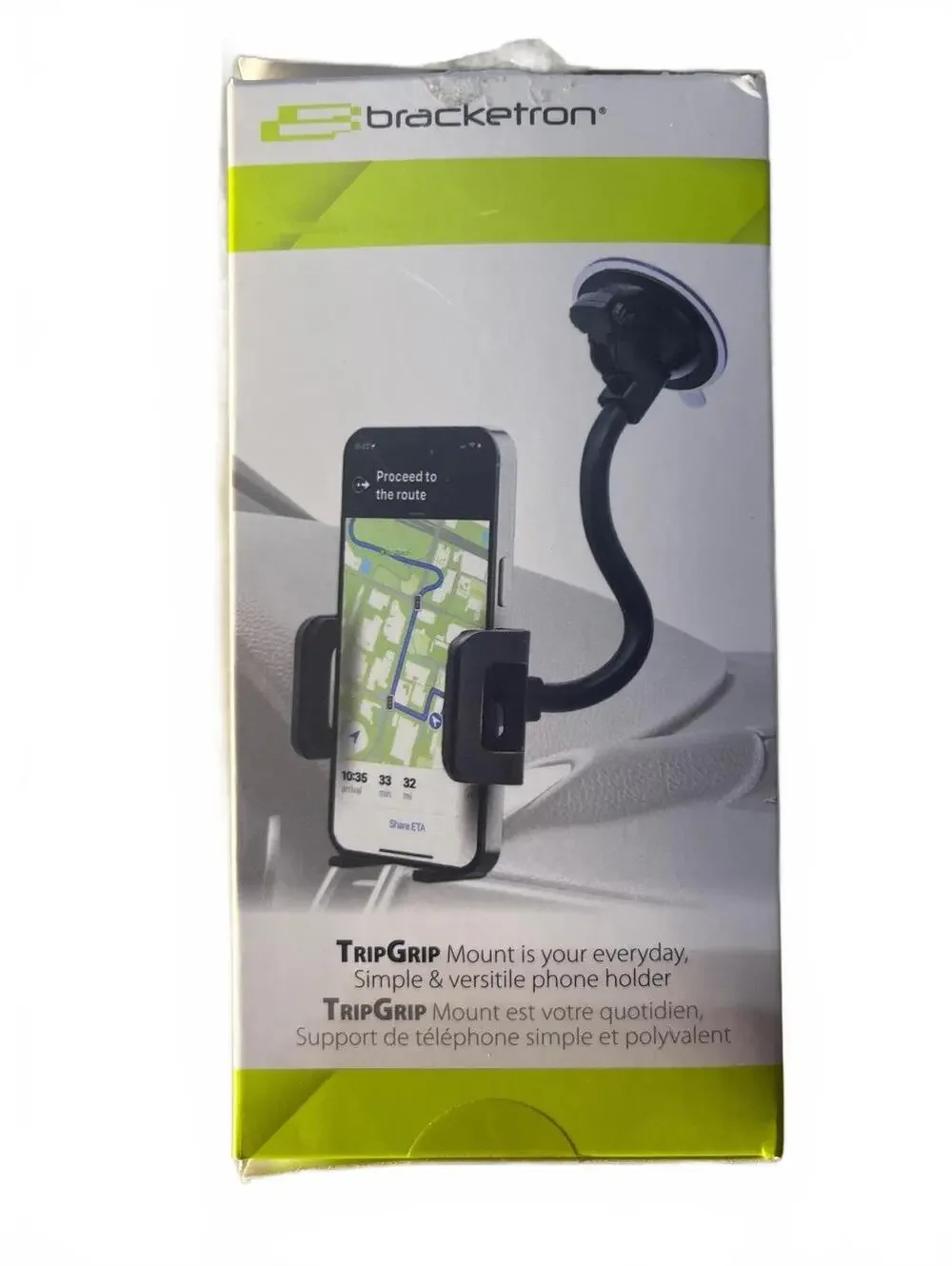 Window & Vent Mount Phone Holder Bracketron TripGrip Universal Phone Mount